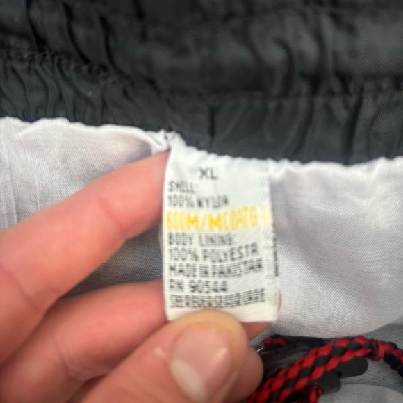 Vintage 90s Black Chicago Bulls Insulated Track Pants - Picture 5 of 5